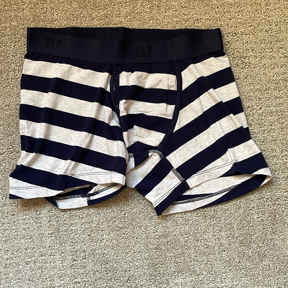 Striped mens boxer briefs